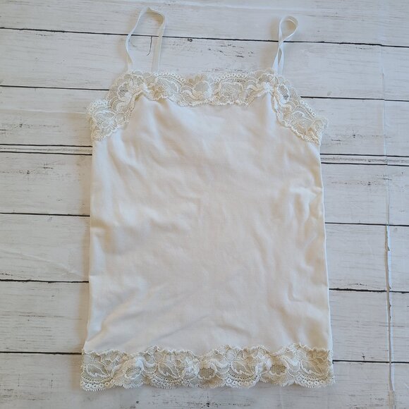 Ann Taylor Lace Trim Tank Top - Size XS - Picture 10 of 10